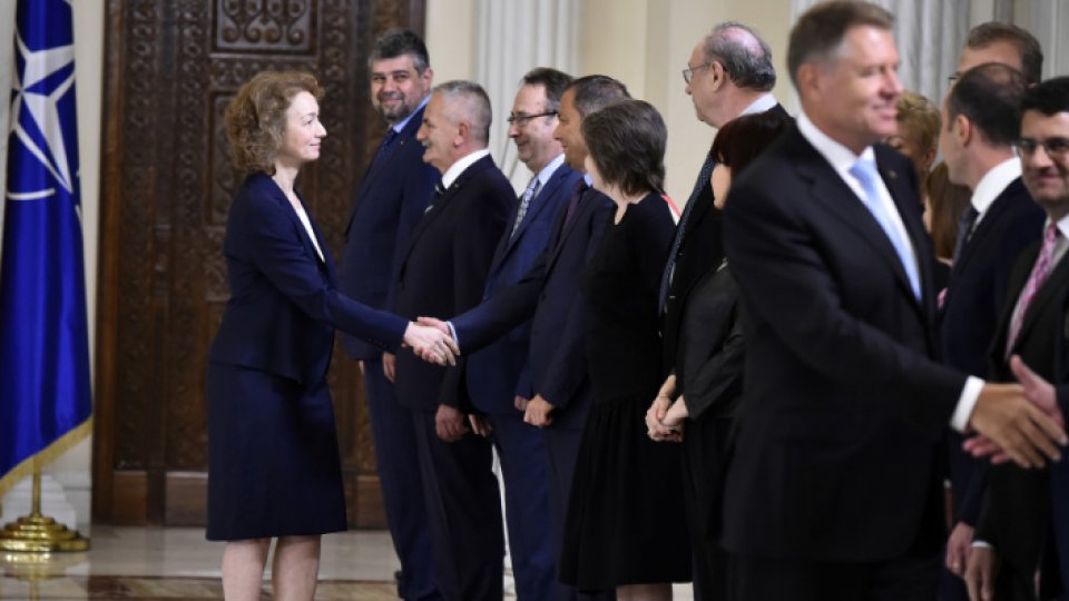 Simina Tănăsescu a depus jurământul de judecător al Curții Constituționale