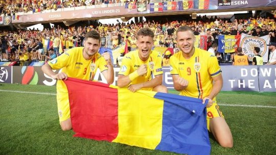 VIDEO + FOTO Fotbal Under-21: România învinge Anglia cu 4-2