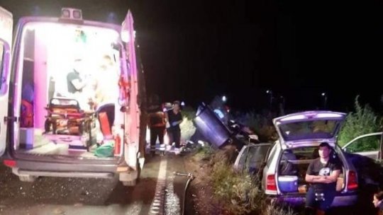 Cinci morți într-un accident în Vaslui