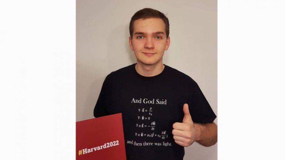 Povestea olimpicului din Brăila, ajuns la Harvard