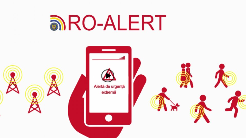 O nouă rundă de testare a sistemului RO-ALERT