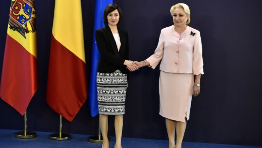 Declarații, premierul V. Dăncilă şi prim-ministrul R. Moldova, Maia Sandu