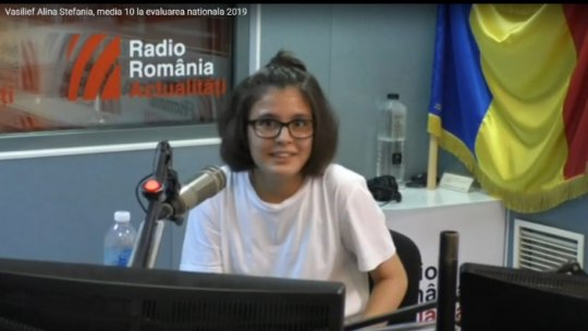 Vasilief Alina Stefania, media 10 la evaluarea nationala 2019