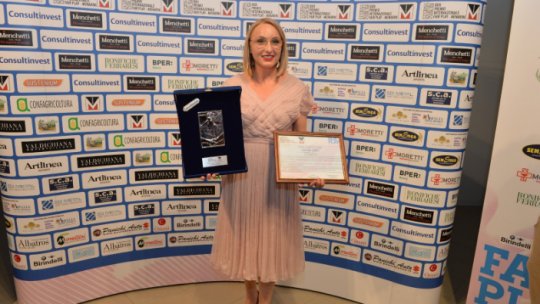 Gabriela Szabo a fost premiată în Italia