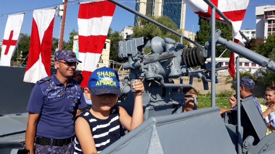 Galați: Ziua Porților Deschise la Flotila Fluvială "Mihail Kogălniceanu"