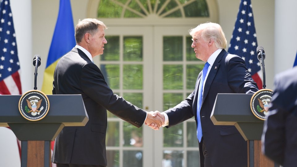 Klaus Iohannis meets US President in Washington