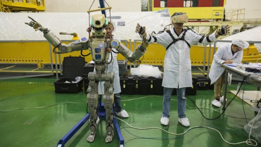 VIDEO: Rusia a lansat primul său robot umanoid către SSI