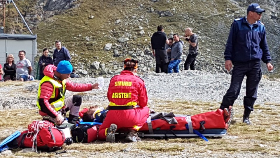 Turist rănit în Munţii Făgăraş