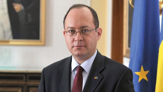 Şeful diplomaţiei române, Bogdan Aurescu, la Bruxelles