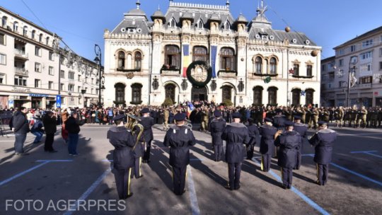 Ceremonie militară şi religioasă la Craiova