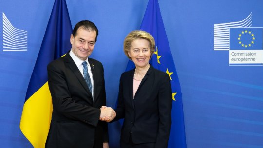 Premierul L. Orban, întrevedere cu preşedintele CE, Ursula Von Der Leyen