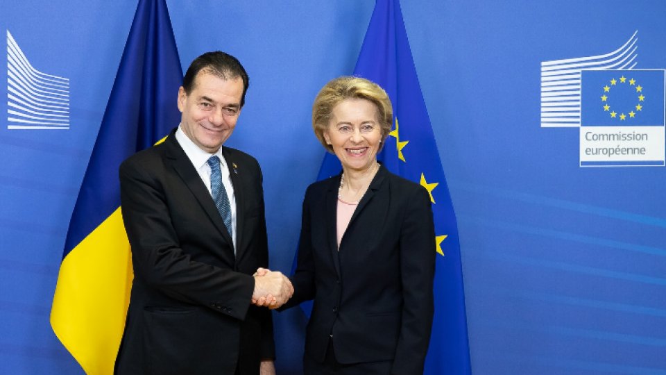 Premierul L. Orban, întrevedere cu preşedintele CE, Ursula Von Der Leyen