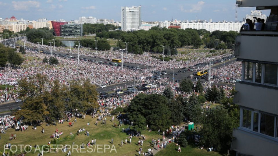 Belarus: Poliția "poate  utiliza armele de foc" împotriva manifestanților