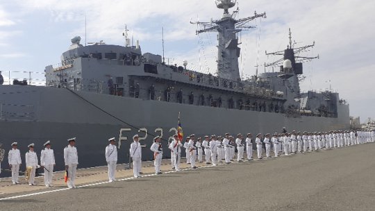 Fregata Regina Maria pleacă într-o nouă misiune NATO