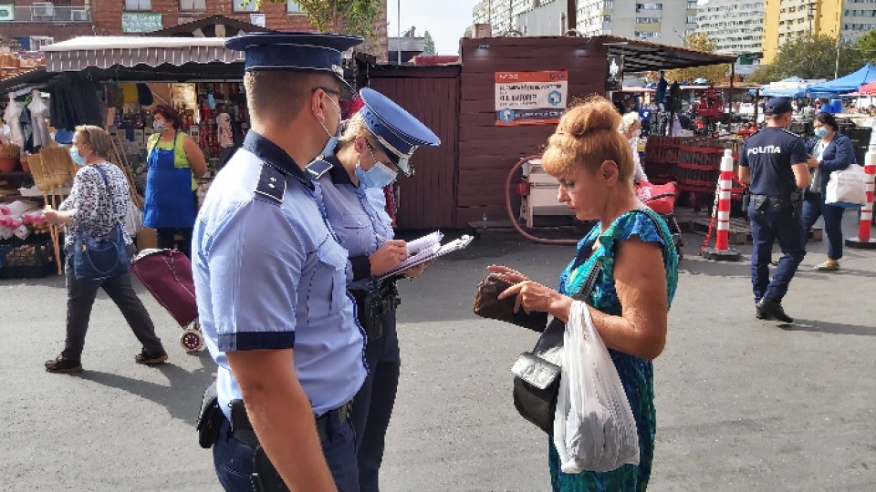 Polițiștii și-au intensificat controalele în zonele aglomerate