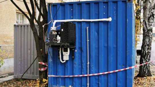 Sibiu: Al doilea container pentru morții de COVID-19, la Spitalul Județean