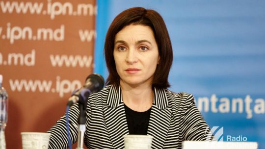 R. Moldova: Maia Sandu, a câștigat primul tur al alegerilor prezidențiale