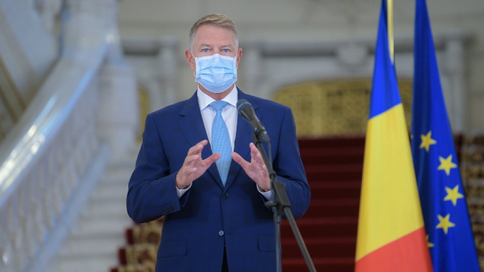 Iohannis, discussion with Angela Merkel before the EC videoconference