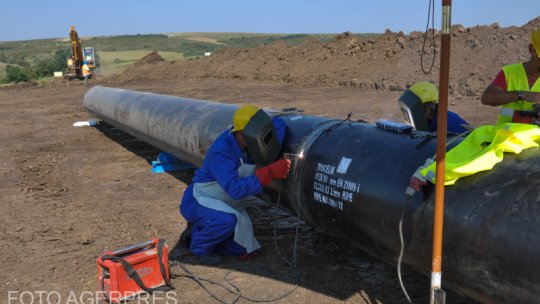 Primul test de livrare a gazelor naturale prin conducta BRUA, în decembrie