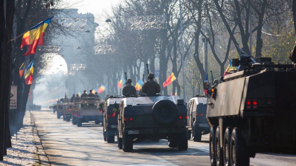 Romania's National Day, marked by an official ceremony without the public