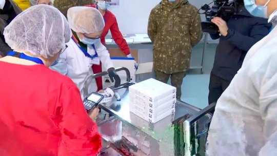 Primele doze de vaccin anti-COVID-19, depozitate la Institutul Cantacuzino