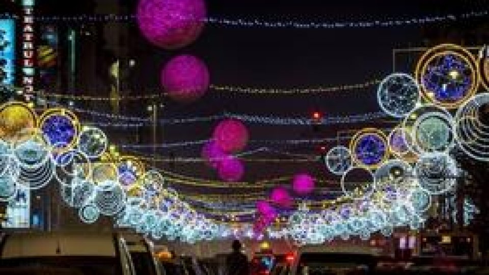 Iluminatul festiv va fi pornit în capitală luni seara