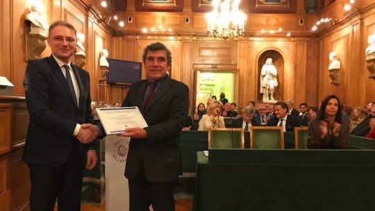 Claude Martin a primit Marele Premiu al Ambasadorilor Francofoni