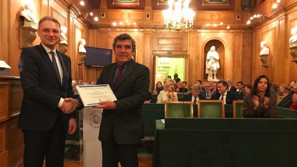 Claude Martin a primit Marele Premiu al Ambasadorilor Francofoni