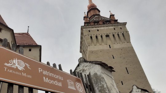 Restaurarea turnului de apărare al Bisericii Fortificate Saschiz