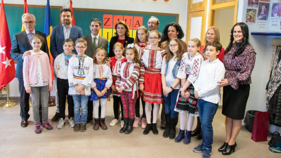 O şcoală din Spania a fost decorată de preşedintele Klaus Iohannis