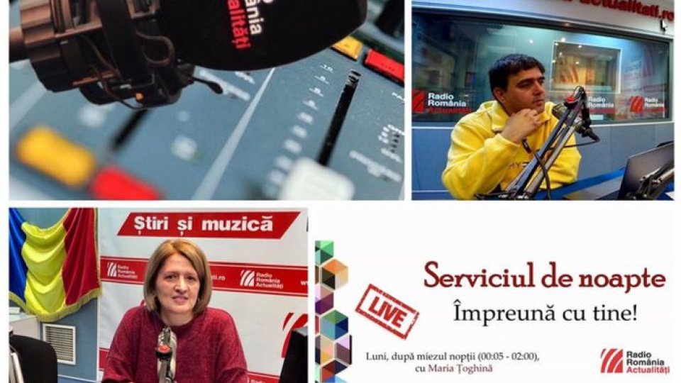 Despre CORONAVIRUS, la Serviciul de noapte cu Maria Țoghină