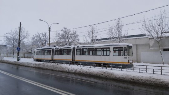 București: Mai multe linii de tramvai sunt blocate