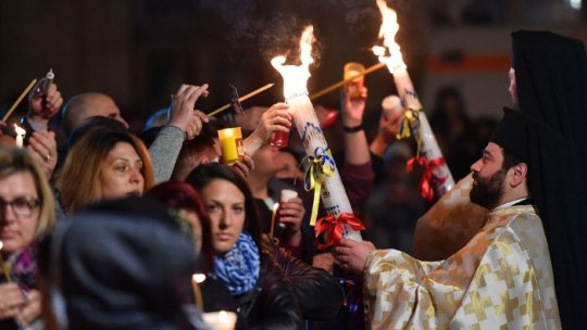 Sfânta Lumină va fi împărţită cu ajutorul MAI