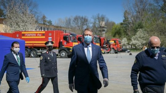 Preşedintele Klaus Iohannis vizitează Unitatea Medicală "Bucureştii Noi"