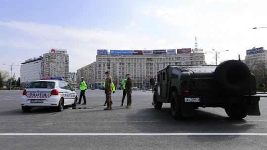 Militarii au sprijinit forțele MAI în activități de ordine publică