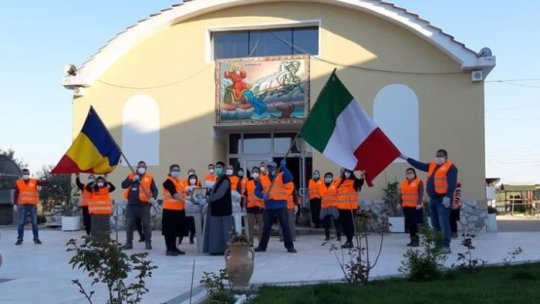 Voluntari români din Roma ajută persoanele aflate în nevoie