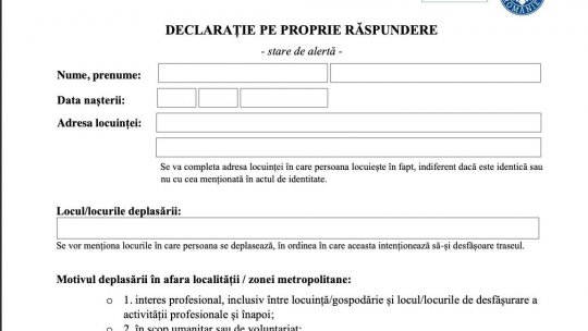 Starea de alertă - Întrebări și răspunsuri