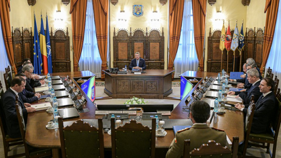 O şedinţă a Consiliului Suprem de Apărare a Ţării va avea loc miercuri