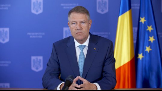 LIVE VIDEO: Declarație a președintelui Klaus Iohannis