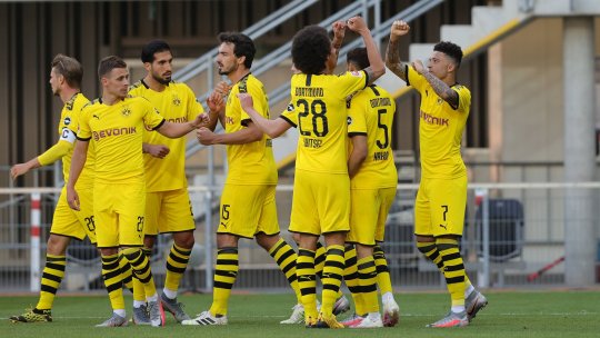 Borussia Dortmund a defilat cu echipa de pe ultimul loc din Bundesliga