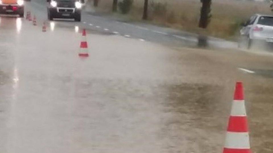 Inundații în Județele Galați și Tulcea