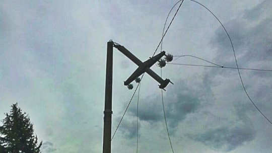 11 localităţi din Județul Harghita fără energie electrică din cauza ploii 