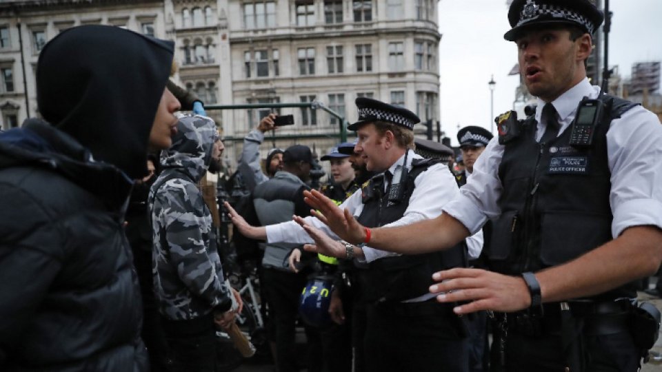 Manifestaţii de solidaritate cu protestele din SUA, la Londra