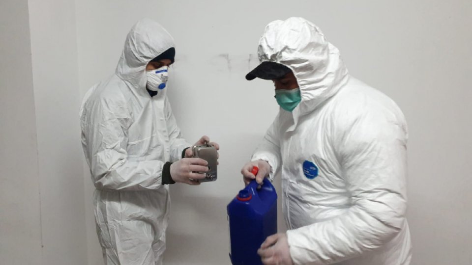 Staţie de dezinfectare realizată în România, testată în premieră