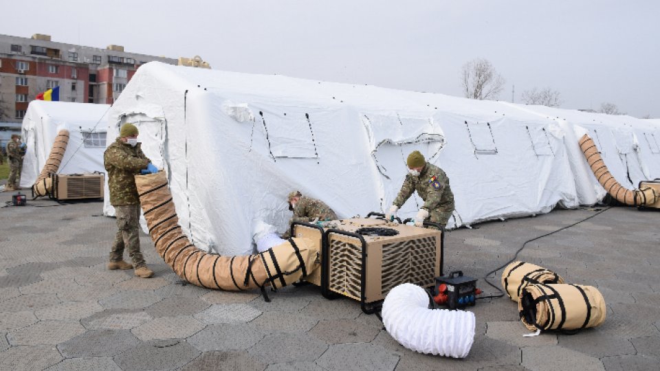 Nou spital modular în Bucureşti,zona Pipera-anexa externă a SpVictor Babeș