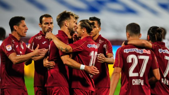 CFR Cluj se luptă în continuare pentru titlu, după victoria 1-0 cu Botoșani
