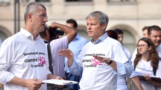 Dan Barna şi Dacian Cioloş: Apel pentru aprobarea fuziunii USR şi PLUS