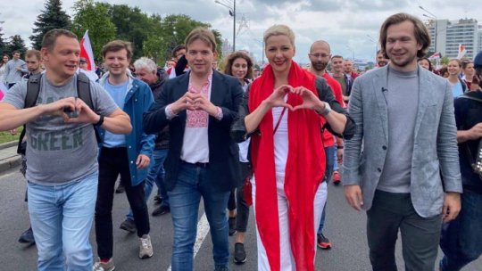 Belarus: Lidera opoziției spune că autoritățile au amenințat-o cu moartea