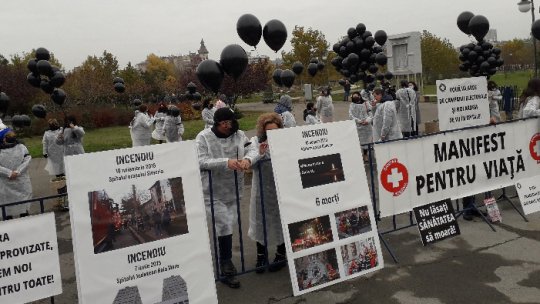 Proteste ale federaţiei SANITAS în mai multe localități