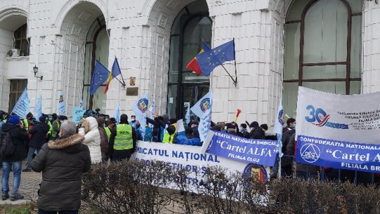 Zi de proteste sindicale
